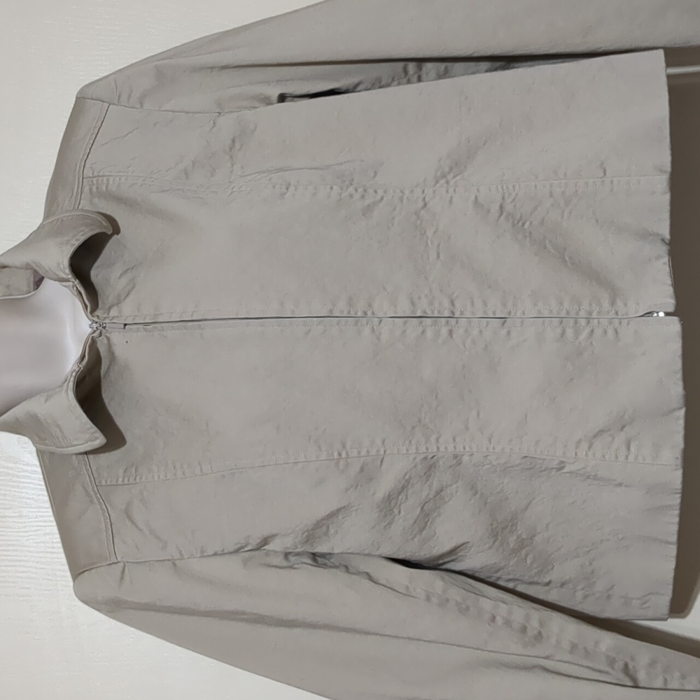 Pendleton Light Brown Zip Front Women's Jacket Bl… - image 2